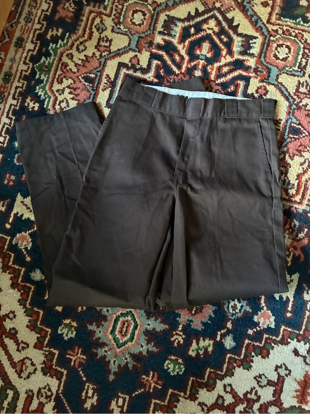Men's Black Dress Pants - Classic Straight Fit